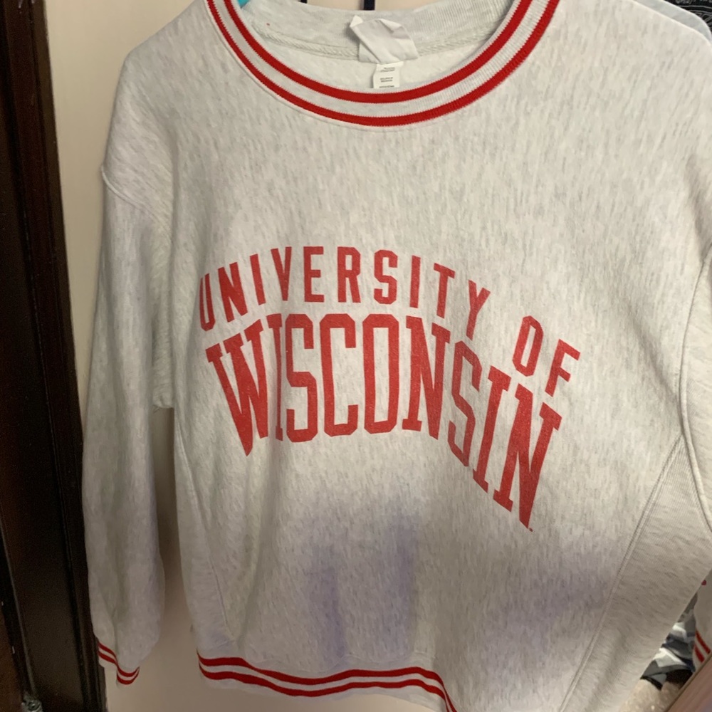 University of Wisconsin Champion sweatshirt